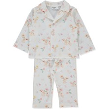 Bebetto Interlok Patiksiz Pijama Takımı 2li (Sweet Pyjamas/26) Ekru
