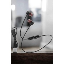 Ronanna Mikrofonlu Kablosuz Sport Kulak Içi Mıknatıslı Kulaklık