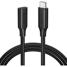 Misda Store Type-C Erkek To Type-C Dişi Uzatma Kablosu 1 Metre