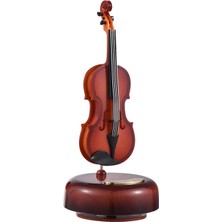 Misda Store Müzik Kutusu Klasik Kurmalı Müzik Kutusu Dönen Müzik Kutusu Döner Taban Telli Müzik Aleti Minyatür Replika Artware Noel Doğum Günü Hediyesi Sevgililer Günü Anneler Günü Babalar Günü