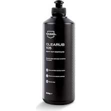 Misda Store Clearub 105 Araç Kalın Çizik Giderici Pasta CILA-500 Gr-Boya Koruma Parlatma Wax, Detailing, Güçlü Çizik Alıcı Araç Pasta Cila, Boya Koruyucu ve Parlatıcı Oto Polisaj