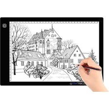 Misda Store Ultra-Thin Portable LED Light Box Tracer USB Power Cable Dimmable Brightness LED Artcraft Tracing