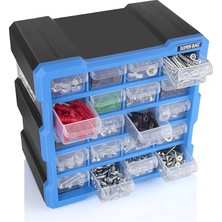 Misda Store Bag Mono Blok Çekmece Seti 20'li Hobby Organizer Seti Monoblok Çekmece Vida Dübel Kutusu Takı Kutusu ASR6006