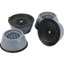 Misda Store Makinesi Titreşim Önleyici Kauçuk Ayak Pedleri Çamaşır Makinesi Stoper 4'lü Set Gürültü Engelleyici ve Kaymaz