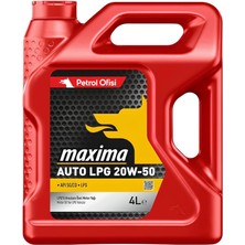 Misda Store Ofisi Maxima Lpg 20W - 50 Motor Yağı 4 L
