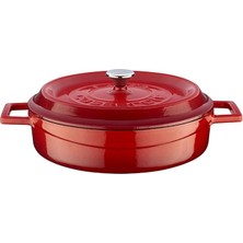 Misda Store Döküm Çok Amaçlı Tencere Yuvarlak, 24 cm