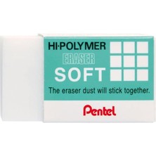Misda Store Hi-Polymer ZES08 Silgi Soft Ekstra Yumuşak, Beyaz