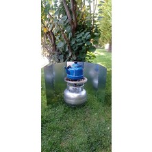 Misda Store Kamp Ateşi Rüzgar Engelleyici Panel Rüzgarlık 5'li Plaka