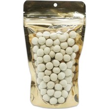 Konak Ambalaj Şeffaf Gold Metalize Kilitli Doypack 110X185X7 mm 1000 Adet