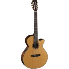 Misda Store Cec7-Nat Elektro Klasik Gitar