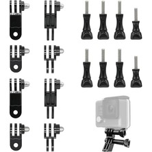 Misda Store Kol Tutucu, Ayarlanabilir Döner Kol, Uzatma Kolu, Kamera Için, 3 Yönlü Sabit Mafsal Tutucu, Kamera, Sjcam ve Aksiyon Kamerası Için Kısa ve Uzun Vidalı