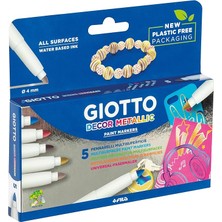 Misda Store Decor Metalik Boya Askılı Paket 5'li