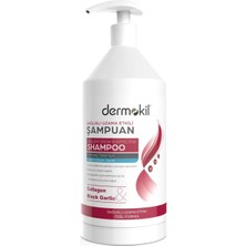 Misda Store Kolajen ve Siyah Sarımsak Sağlıklı Uzama Etkili Şampuan 1 L