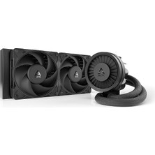 Misda Store Liquid Freezer Iıı Pro 240 Intel/amd Uyumlu, 240MM Radyatörlü, 2X12CM P12 Pro Pwm Fanlı, Sıvı Işlemci Soğutucu Siyah (ACFRE00178A)