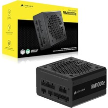 Misda Store Rme Serisi RM1000E 1000 Watt 80+ Gold Tam Modular Güç Kaynağı Eu Versiyon (CP-9020297-EU)