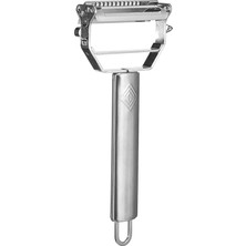 Misda Store Home Jumbo Boy Paslanmaz Çelik Soyacak - Turbo Jülyen Doğrayıcı - Çok Fonksiyonlu Mutfak Aleti - Sebze ve Meyve Soyucu