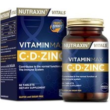 Misda Store Vitamin Max C-D-Zinc 60 Tablet