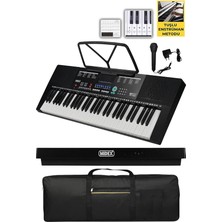 Misda Store PS-2500 LED Ekran 61 Tuşlu Org Çanta Notalık ve Adaptörlü (300 Ses 300 Ritim)