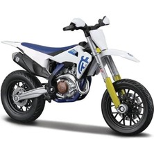 Misda Store Husgvarna Fs 450 Supermoto 1/18 Model Motor