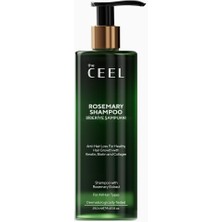 Misda Store Ceel Biberiye Şampuanı 250 ml - Saç Dökülmesine Karşı Keratin Biotin ve Kolajen Özlü Hızlı Saç Uzatma ve Güçlendirici Bakım