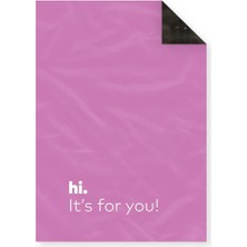 Misda Store Fuşya Kargo Poşeti 18X25+5 cm - 100 Adet