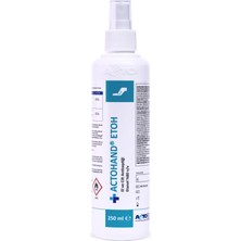 Misda Store Etoh 250 ml – El ve Cilt Antiseptiği |%80 Etanol (V/v) Içerikli Hızlı Etkili Dezenfektan | Zararlı Mikroorganizmalara Karşı Etkin Koruma | Cilt Dostu, Hızlı Kuruyan Formül