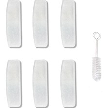 Misda Store WF007L Otomatik Kedi Su Sebili Uyumlu Su Sebili Filtre Seti (6 Adet)