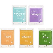 Misda Store 5'li Karışık Yüz Maskesi (Pva)