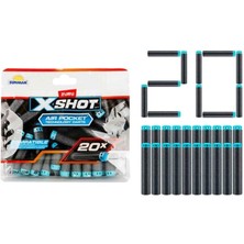 Misda Store Excel 20’li Yedek Sünger Dart Paketi - Ekstra Atış Gücü ve Uzun Süreli Eğlence Için Dayanıklı Yedek Dartlar