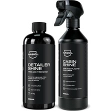 Misda Store Cabinshine Plastik Parlatıcı ve Detailershine Lastik Parlatıcı Seti