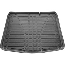 Misda Store Egea Cross Hb 2021 Sonrası Için 3D Yüksek Kenarlı Bagaj Havuzu - Kokusuz, Kolay Temizlenebilir Bagaj Paspası