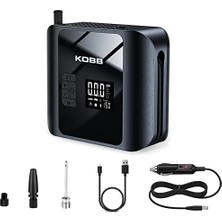 Misda Store KB420 12 V 150 Psı Dijital Basınç Göstergeli LED Aydınlatmalı Lastik Şişirme Pompası