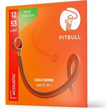 Misda Store Strings Gold Series Gag L Pb Light Takım Tel - Yeni Seri Akustik Gitar Teli 012-053