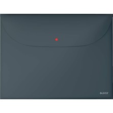 Misda Store Cosy Çıtçıtlı, 2 Cepli Gizlilik Dosyası, A4, Gri