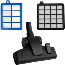 Misda Store Samsung ile Uyumlu VC07R302MVB Süpürge Yer Başlığı, Süpürücü ve Hepa Fiiltre Seti