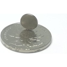 Misda Store Adet 9x1,5 mm Yuvarlak Güçlü Neodyum Mıknatıs (Çap 9mm Kalınlık 1,5mm)