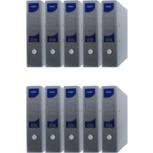 Misda Store Geniş Plastik Klasör (56411-010) Beyaz 10 Lu Paket