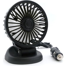 Misda Store Araba Otomobil Mini Vantilatör Fan Pervane Soğutucu 12V FAN20
