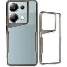 Ronanna Newface Xiaomi Redmi Note 13 Pro 5g Kılıf Boyi Silikon Kapak - Siyah