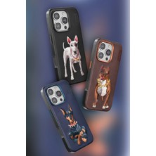 Ronanna Venco Iphone 16 Perma Desenli Kapak - Koyu Kahve