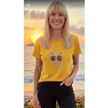 Pormago Kedi Figürlü Tşört