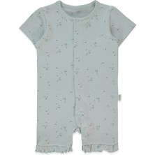 Bebetto Interlok Golf Tulum Baskılı (Flower Garden) Mint