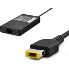 Ronanna Hadron Gxhh6 Lenovo - Ibm Uyumlu 20V 11.5A 230W Laptop Adaptörü (Usb Tip Sarı Kare Uç) Siyah