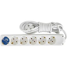 Ronanna Almera 6lı 3mt Topraklı Priz (9260103)