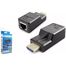 Ronanna Hadron HDX1375 60MT HDMI Extender Siyah Mini (Type-C Port)