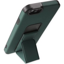 Ronanna Newface Iphone 6 Kılıf Mega Standlı Silikon - Yeşil