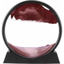 Ronanna 3D LED Işıklı Kum Saati Gece Lambası Hareketli Sulu Kum Saati Dekoratif