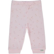 Bebetto Interlok Patiksiz Pantolon (Flower Garden) Pembe