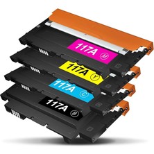 Techarbor 117A Hp Color Laser 150A Yazıcı Uyumlu Muadil Toner Çipli 4 Renkli