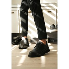 Trivogue KB-X16 Kuback Kömür Cilt Günlük Erkek Ayakkabı